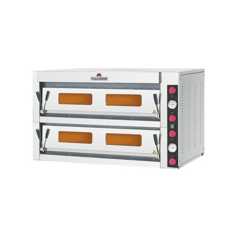 Four à pizza 2 niveaux - 12 pizzas - 1240x940x700mm